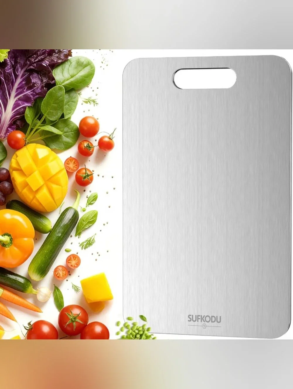 NIB - Titanium Cutting Board 100% Double-Sided Titanium Cutting Boards